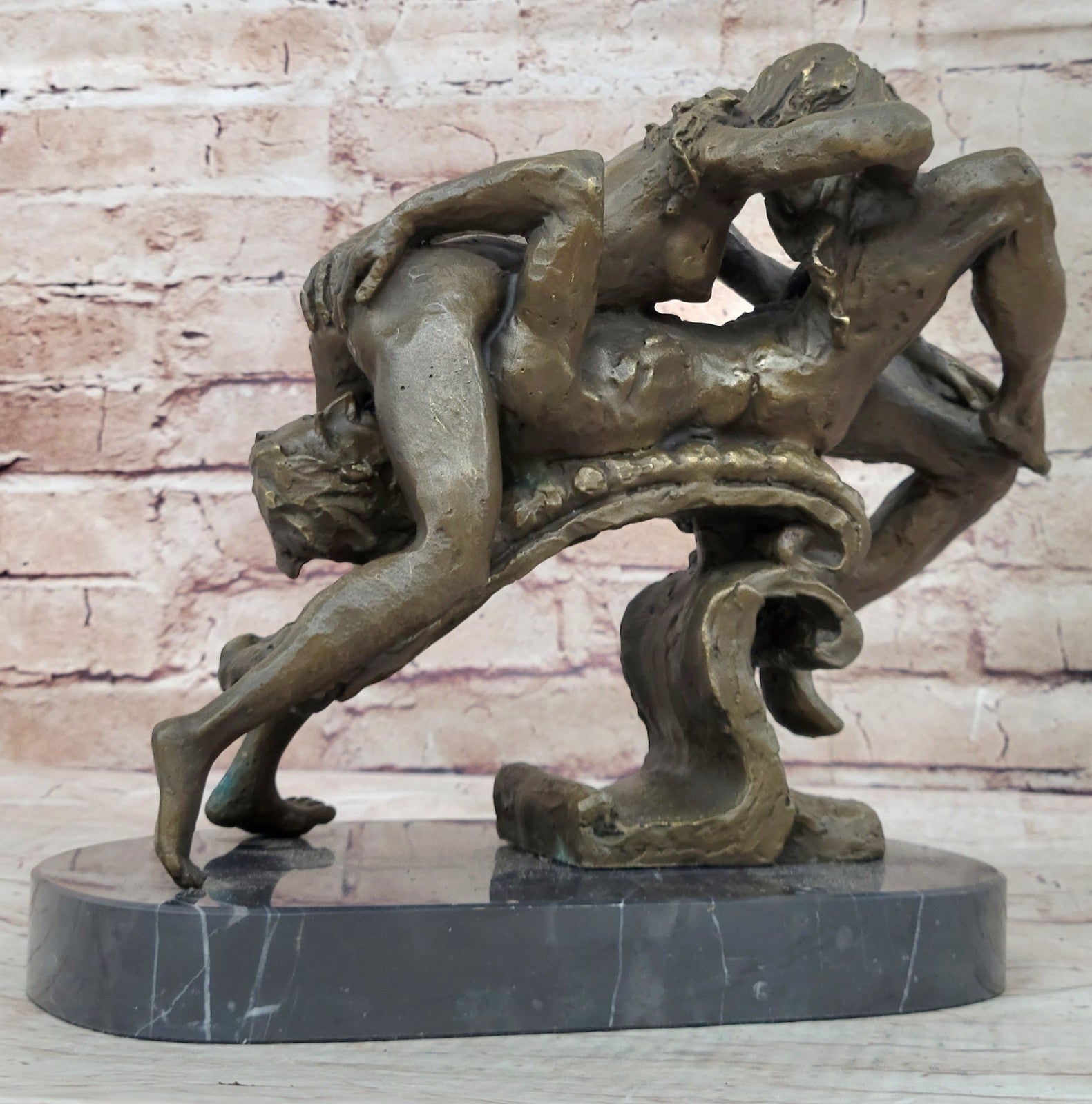 Vienna Bronze Sculpture Original Work Hot Cast Figurine Home Office Decoration