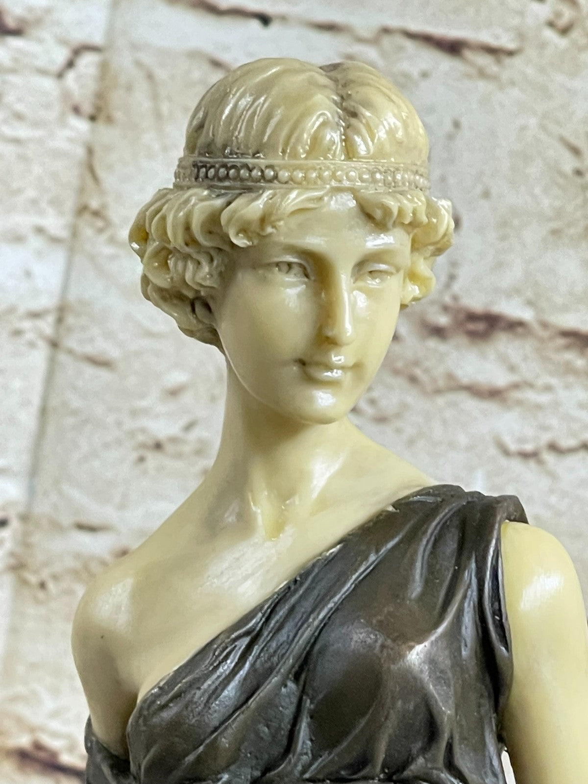 Bronze Sculpture Hot Cast Victorian Female Home Office Decor Decoration Gift Art