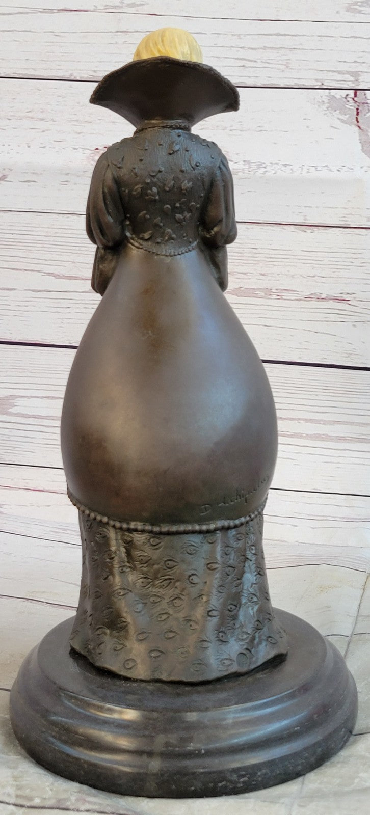 Arc Metal Jean French Lady Crusader Bronze Sculpture Statue Figurine Figure T