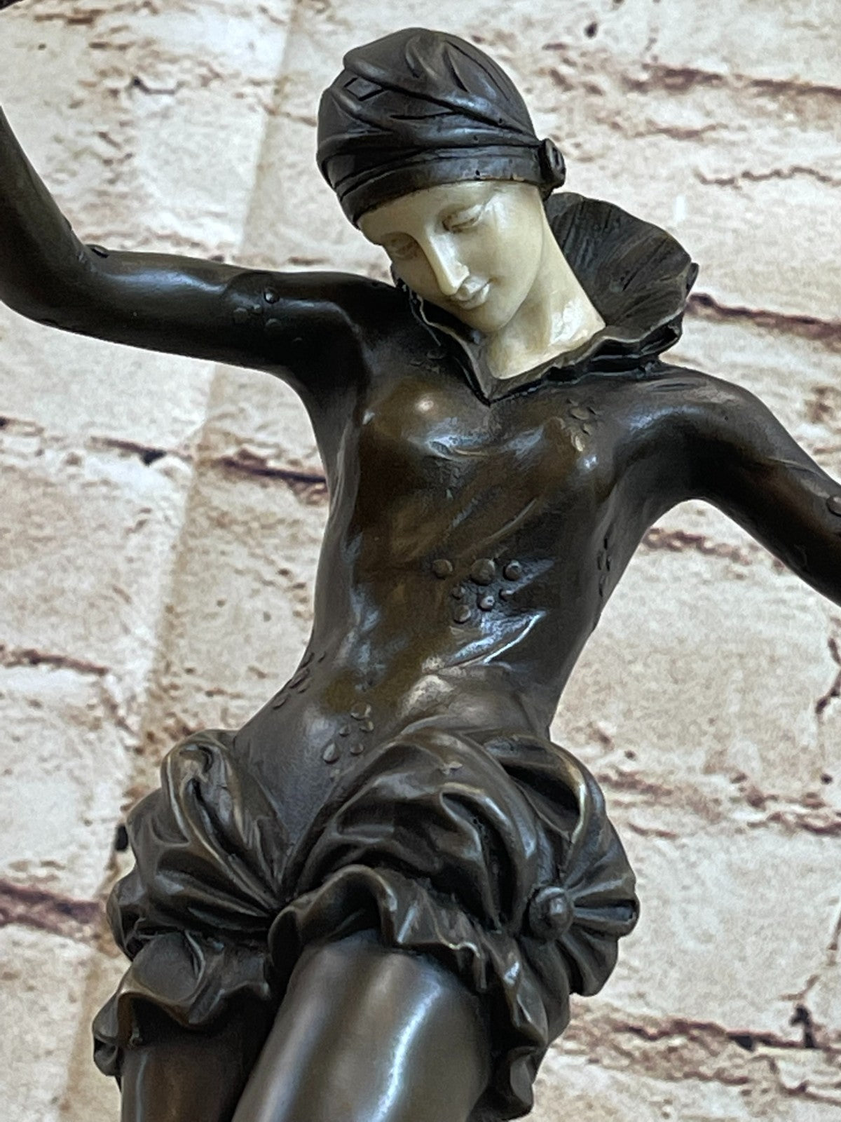 Bronze Modern Artwork Art Deco Sculpture Preiss Female Dancer Metal Statue