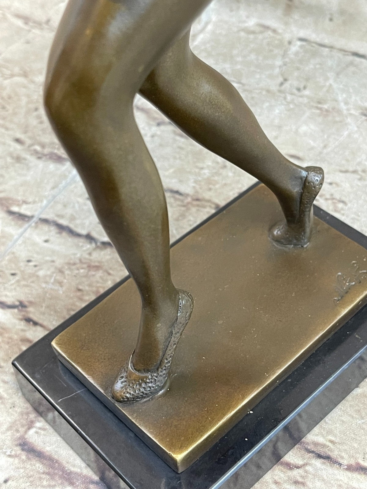 Bronze Modern Artwork Art Deco Sculpture Preiss Female Dancer Metal Statue