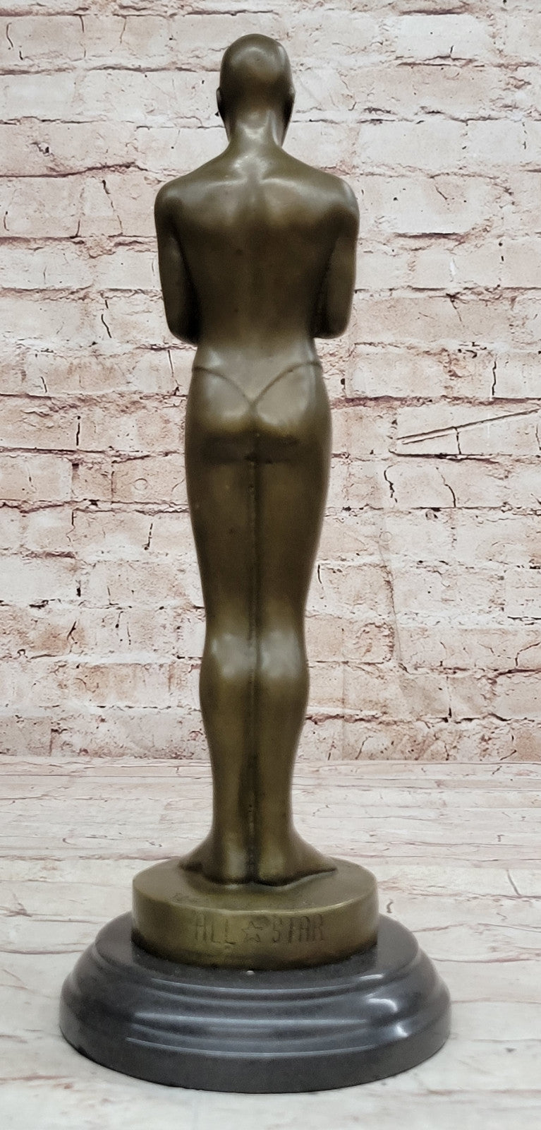 Collectible Real Bronze Oscar Trophy Academy Awards Sculpture