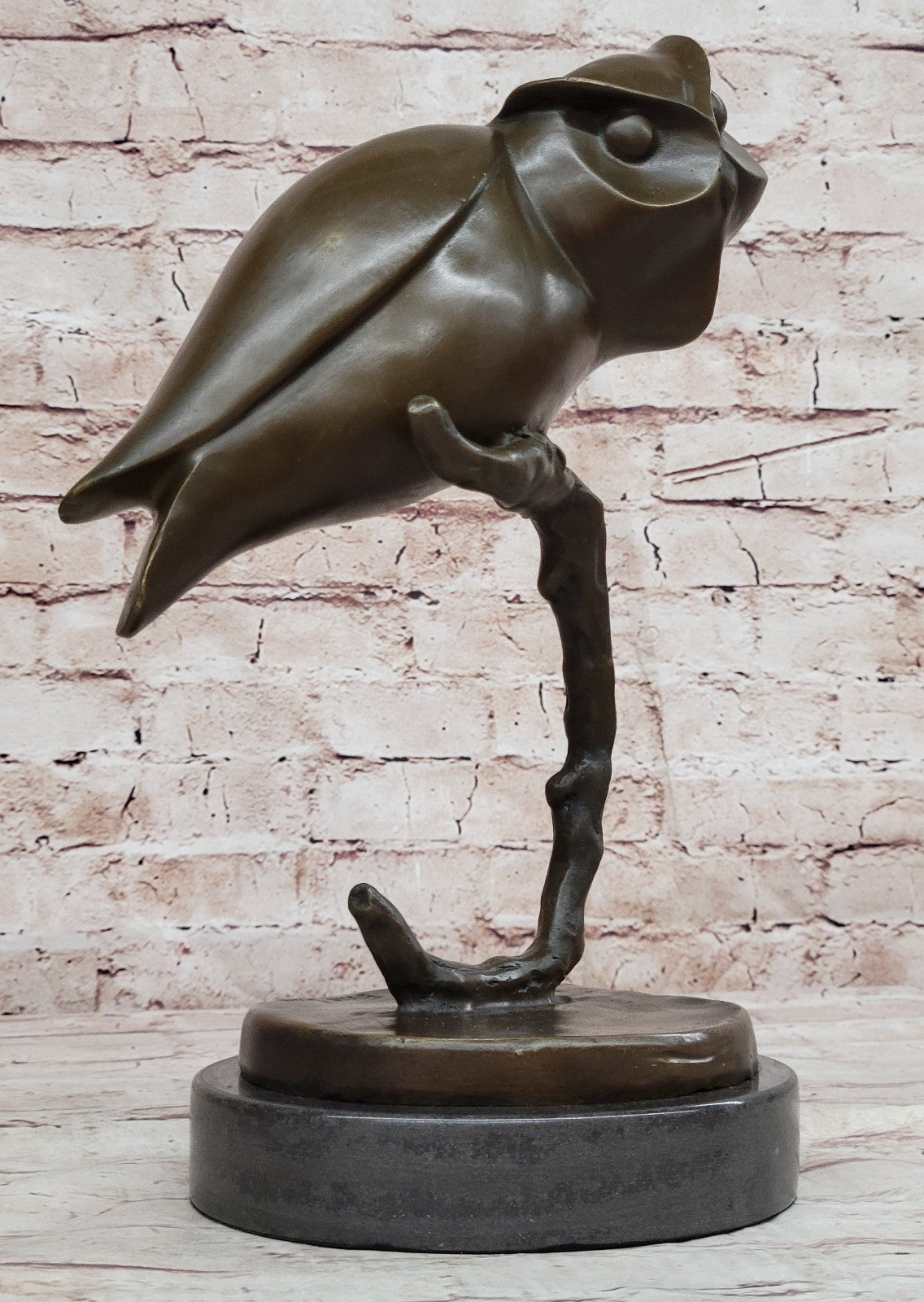 Evan Stone Original Owl Artwork Bronze Statue Decor Modern Artwork