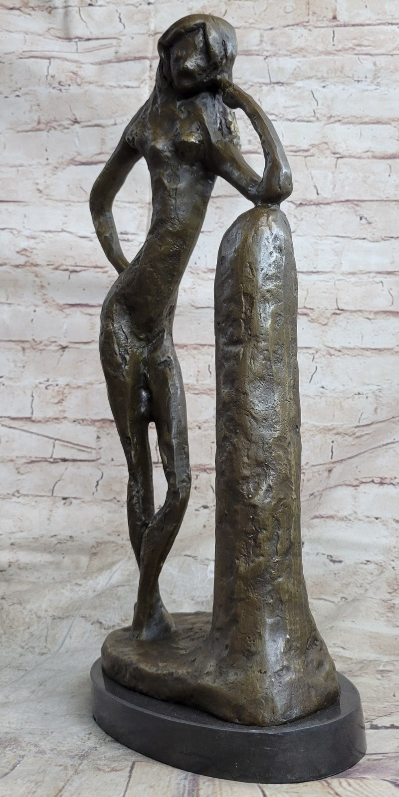Hand Made Genuine Bronze 19" Tall Henry Matisse Entitled La Serpentine Bronze
