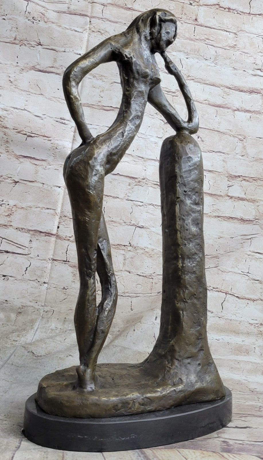 Hand Made Genuine Bronze 19" Tall Henry Matisse Entitled La Serpentine Bronze