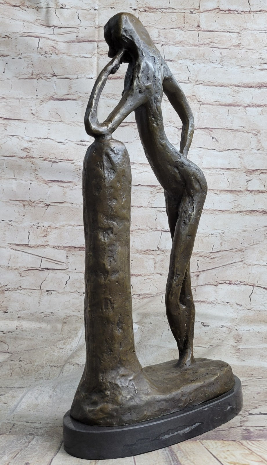 Hand Made Genuine Bronze 19" Tall Henry Matisse Entitled La Serpentine Bronze