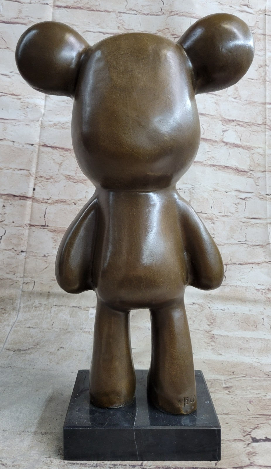 16" Tall Collector Edition Collectible Mickey Mouse Bronze Sculpture Figurine