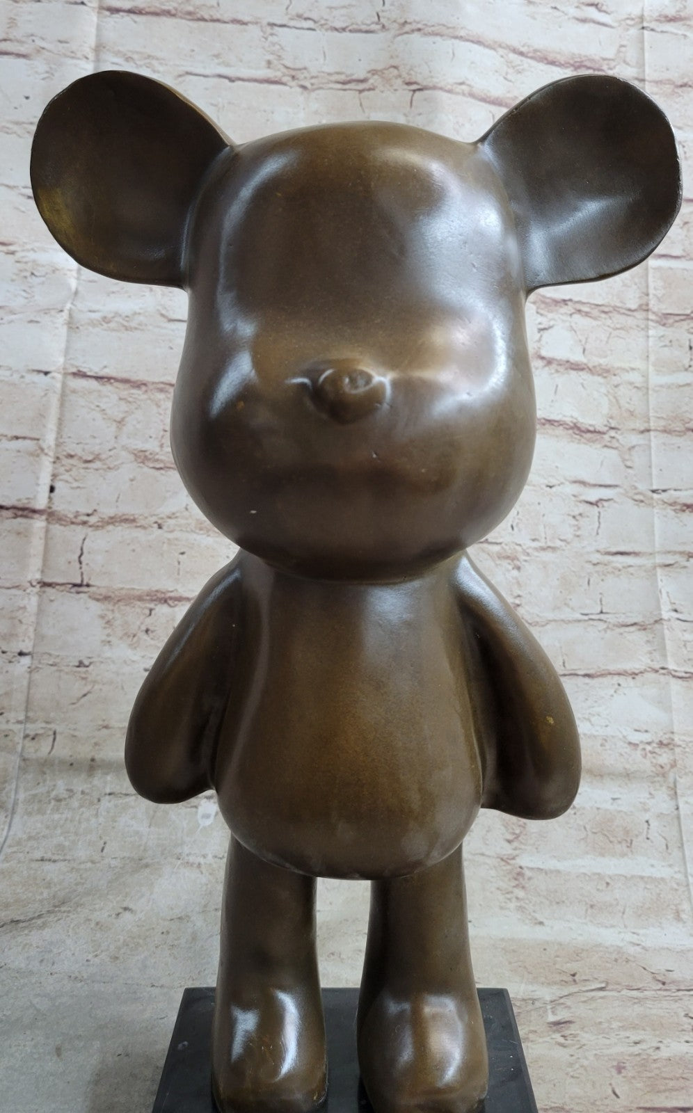 16" Tall Collector Edition Collectible Mickey Mouse Bronze Sculpture Figurine