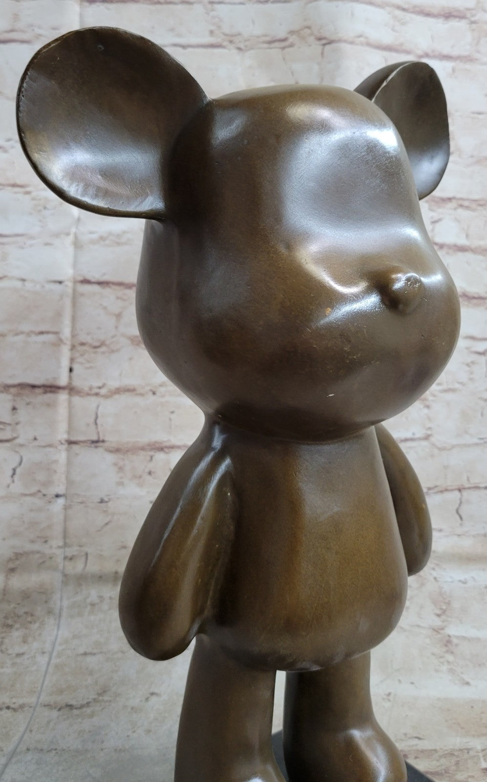 16" Tall Collector Edition Collectible Mickey Mouse Bronze Sculpture Figurine