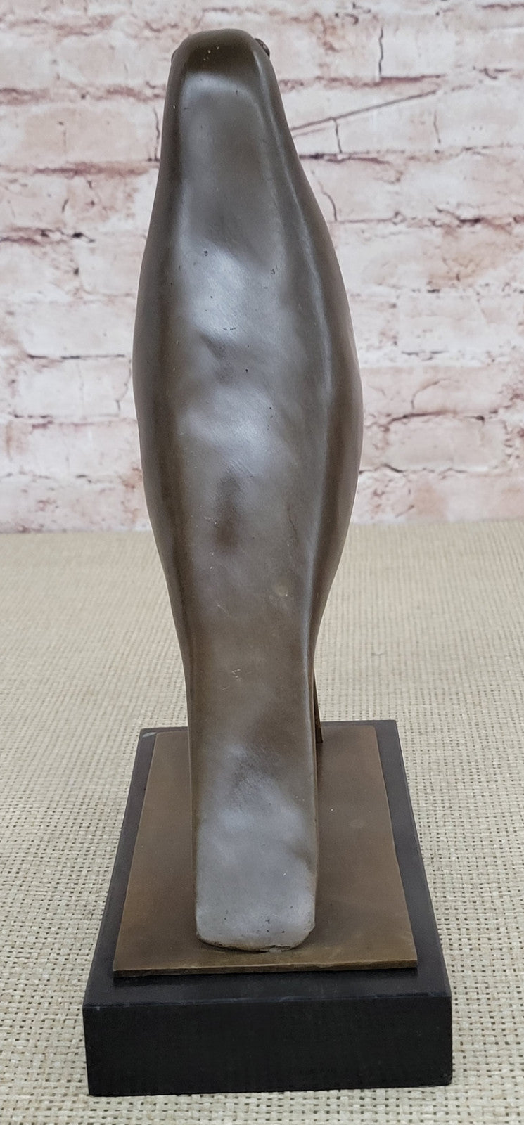 Hot Cast Bronze Sculpture Williams Abstract Bird Mid Century Signed