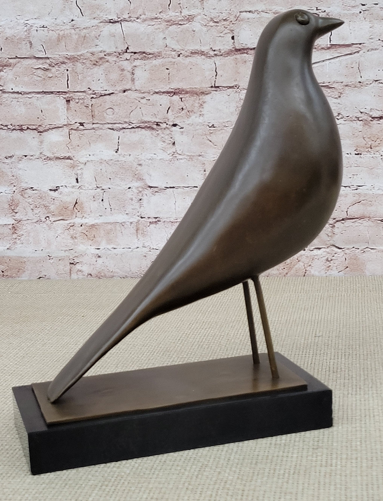 Hot Cast Bronze Sculpture Williams Abstract Bird Mid Century Signed