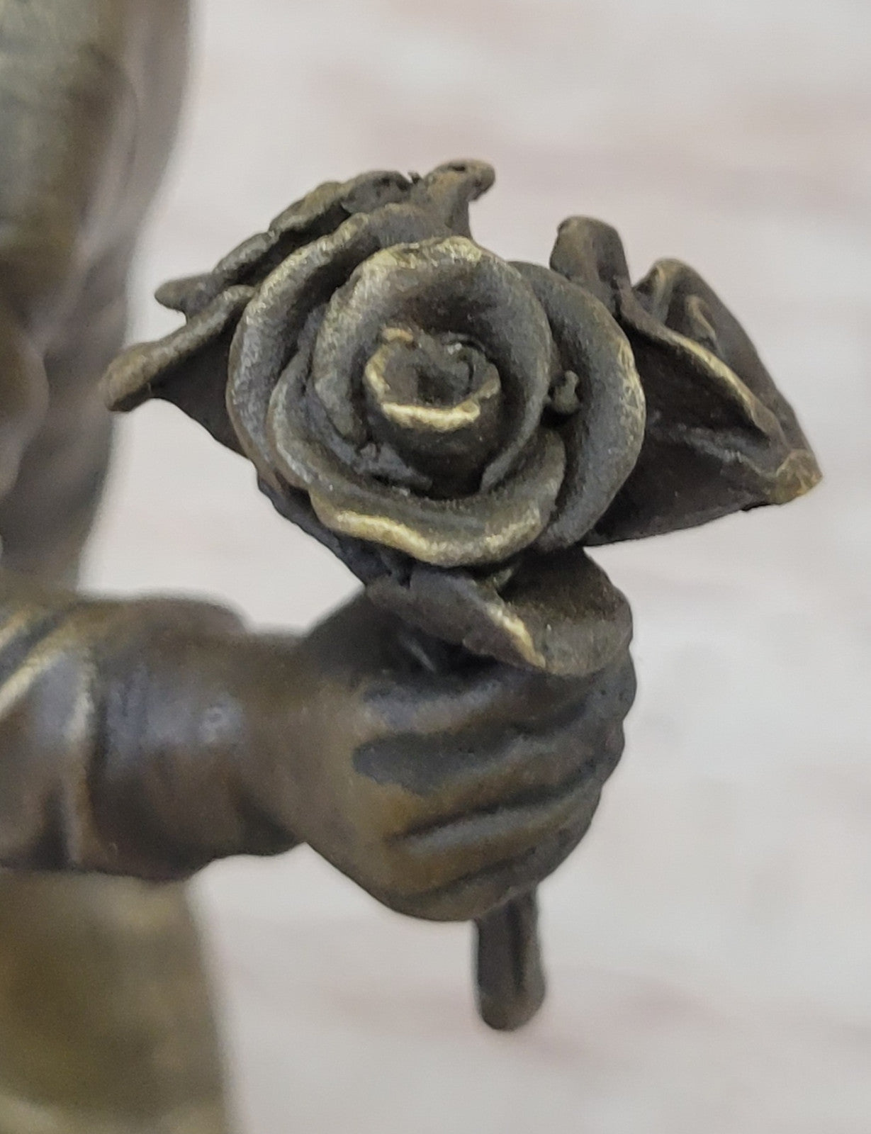 Contemporary Flower Thrower BRONZE Sculpture by Banksy Unknow Figurine