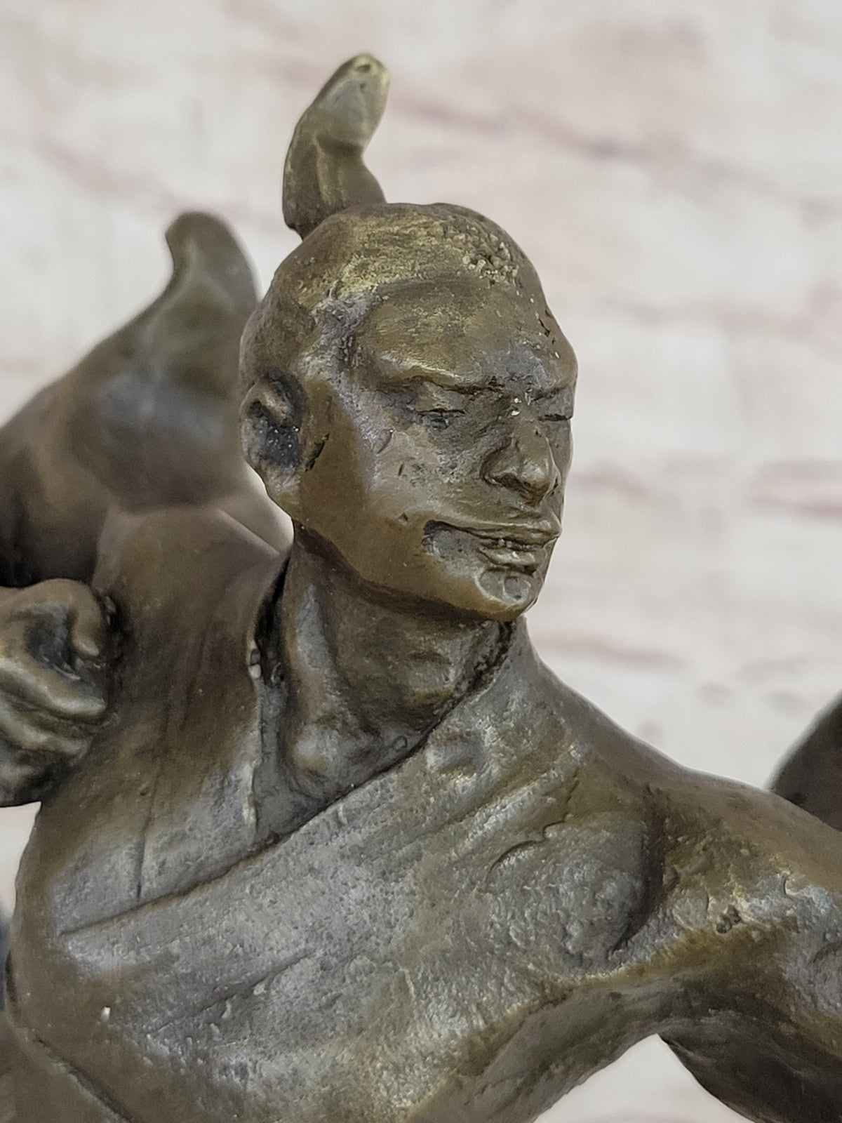Hot Cast Bronze Sculpture by Kamiko: Samurai Warrior Statue SALE