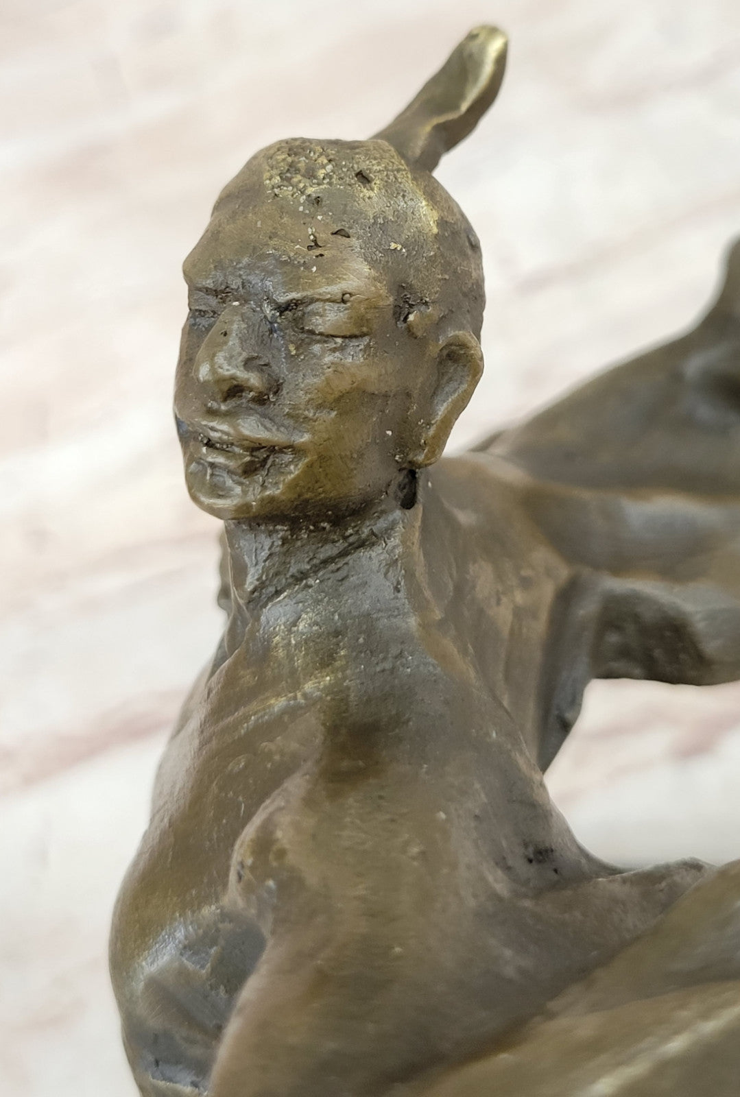 Hot Cast Bronze Sculpture by Kamiko: Samurai Warrior Statue SALE
