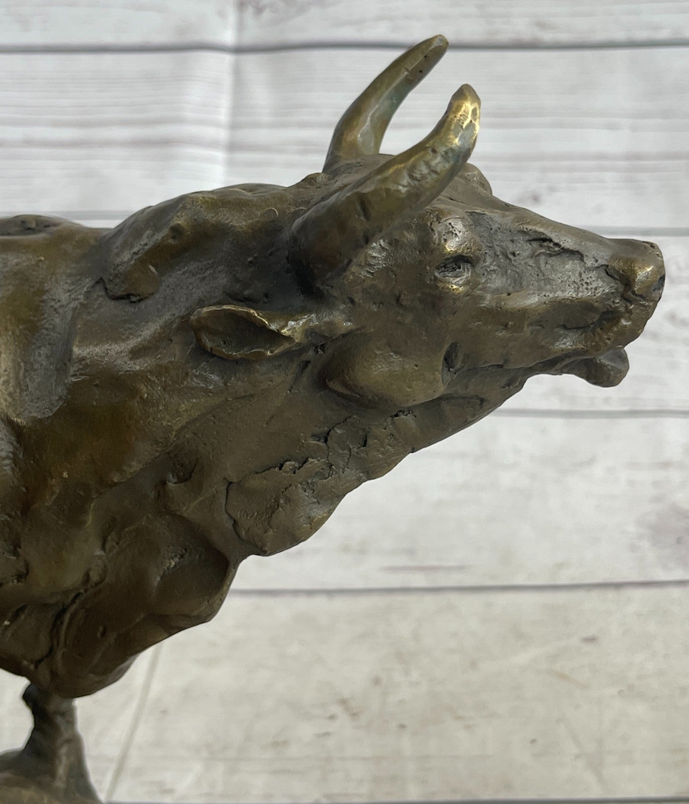 Handcrafted Bronze Sculpture  Bullfight Bull French artist barye Deco Art Artwork