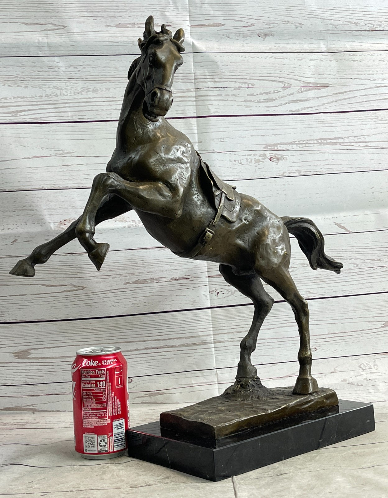 Memorable Korean War Horse: Staff Sgt Reckless in Pure Bronze Hand Made