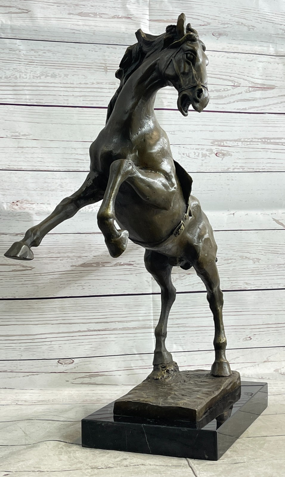 Memorable Korean War Horse: Staff Sgt Reckless in Pure Bronze Hand Made