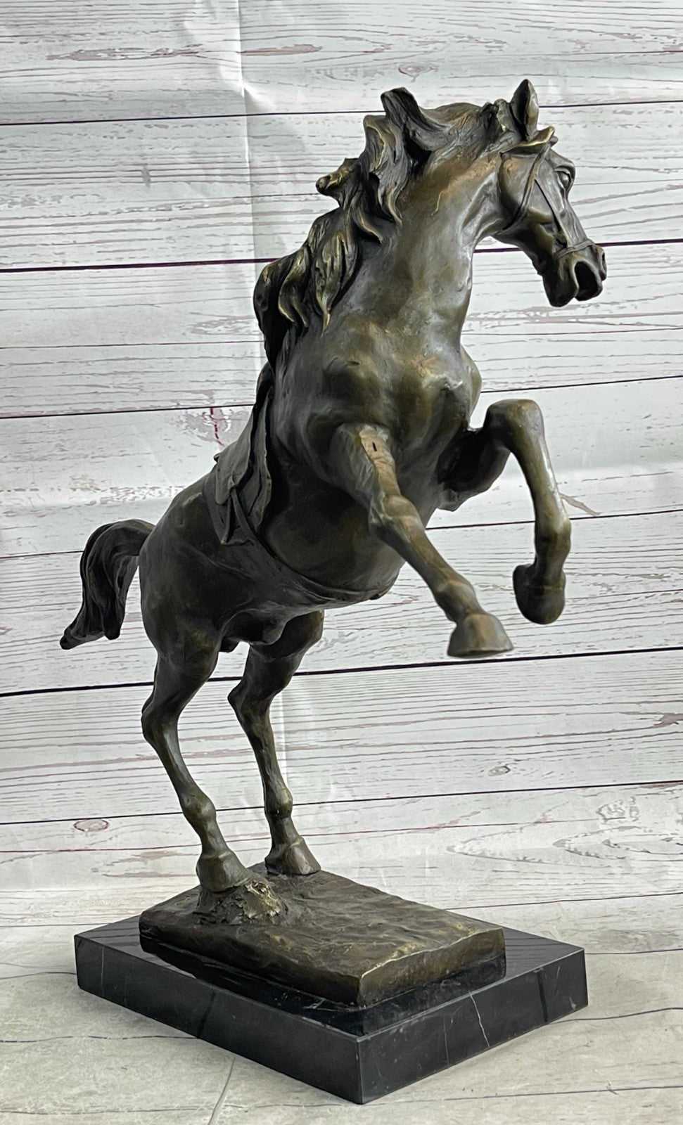 Memorable Korean War Horse: Staff Sgt Reckless in Pure Bronze Hand Made