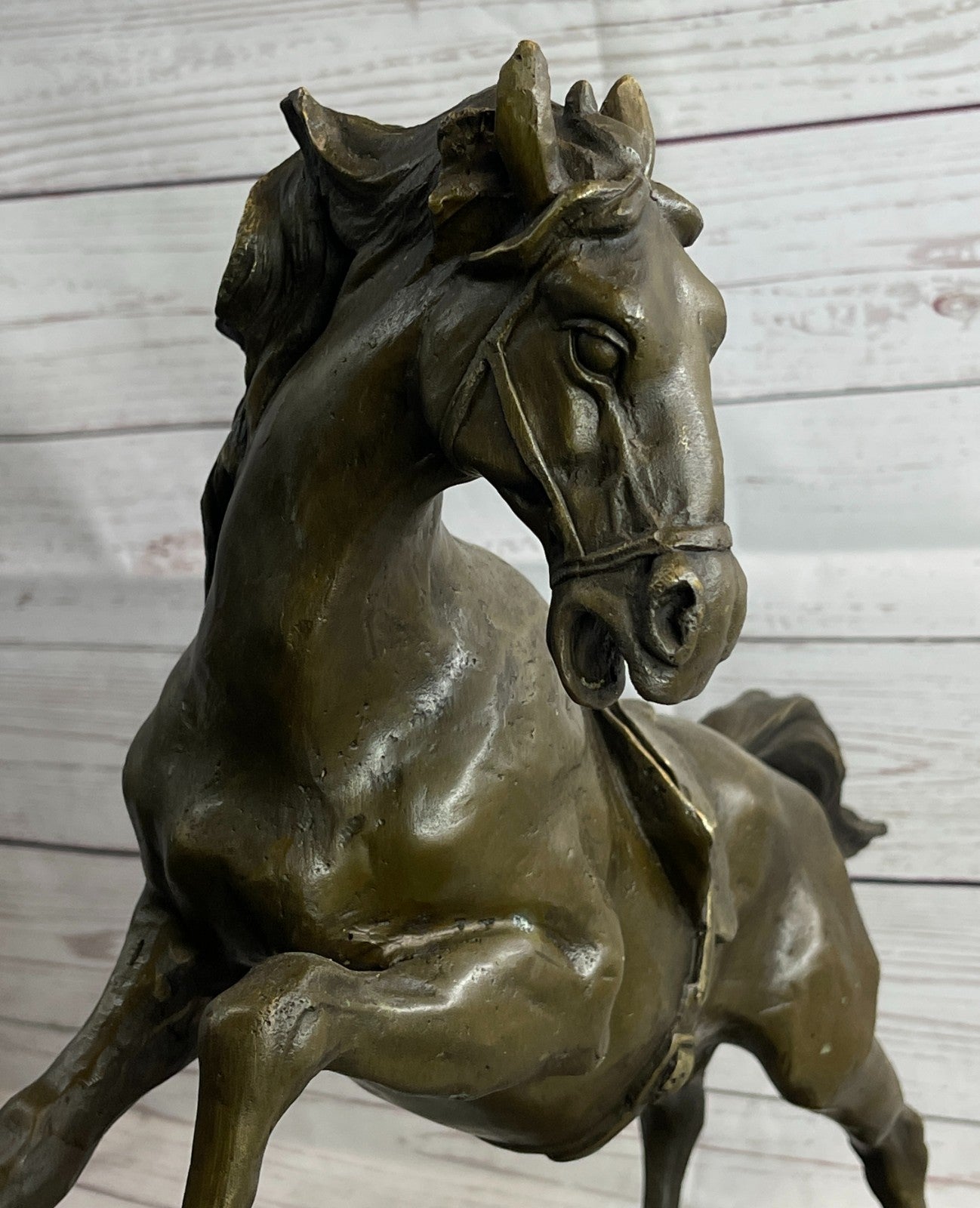 Memorable Korean War Horse: Staff Sgt Reckless in Pure Bronze Hand Made