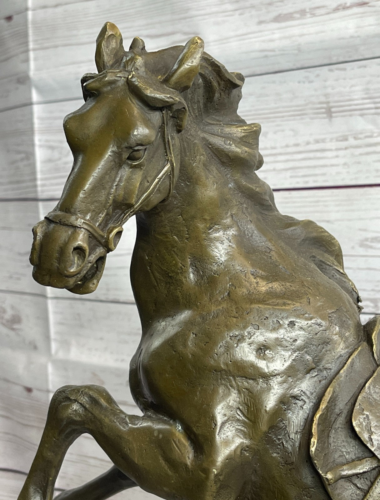 Memorable Korean War Horse: Staff Sgt Reckless in Pure Bronze Hand Made