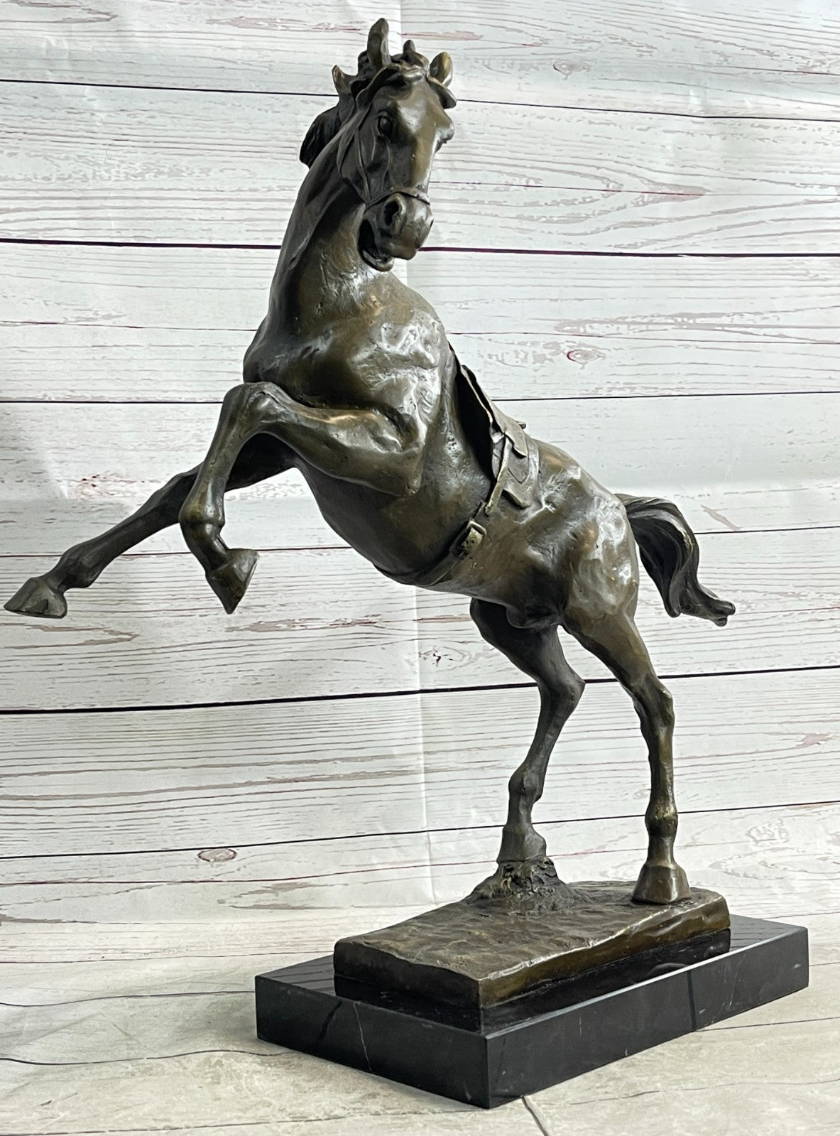 Memorable Korean War Horse: Staff Sgt Reckless in Pure Bronze Hand Made