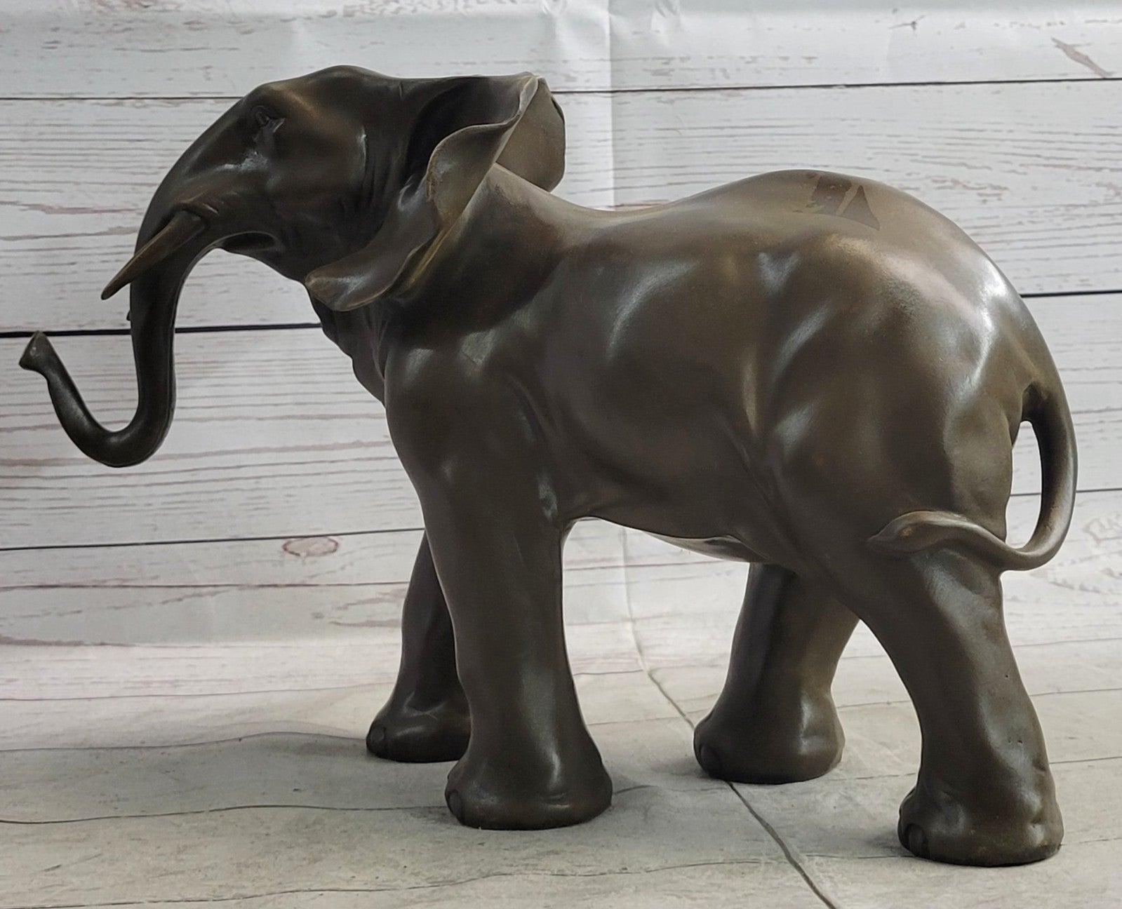 Art Deco Wildlife elephant by Barye Bronze Hot Cast Statue Sculpture