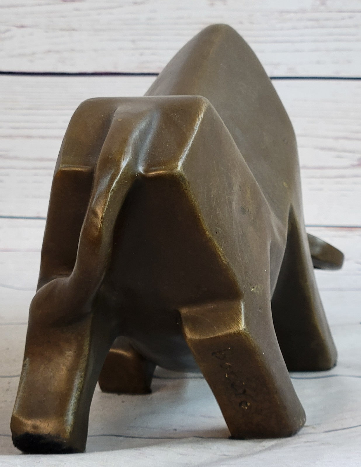 Hot Cast Detailed Surrealist Botero Bull Hand Made by Lost Wax Method Bronze Statue