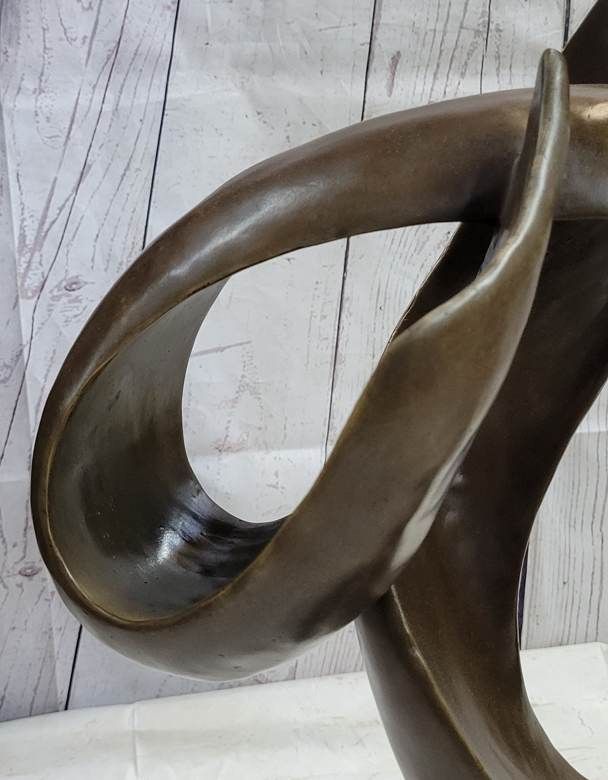 FINEST ALDO VITALEH BRONZE METAL SCULPTURE ABSTRACT MODERNISM GEOMETRIC ITALY