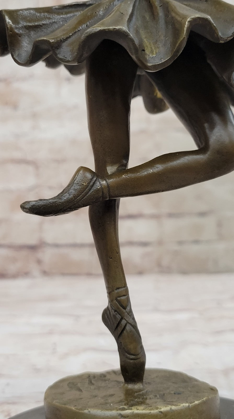 Bronze Statue Home Decor Original Milo Female Dancer Ballet Brown Ballerina GIFT