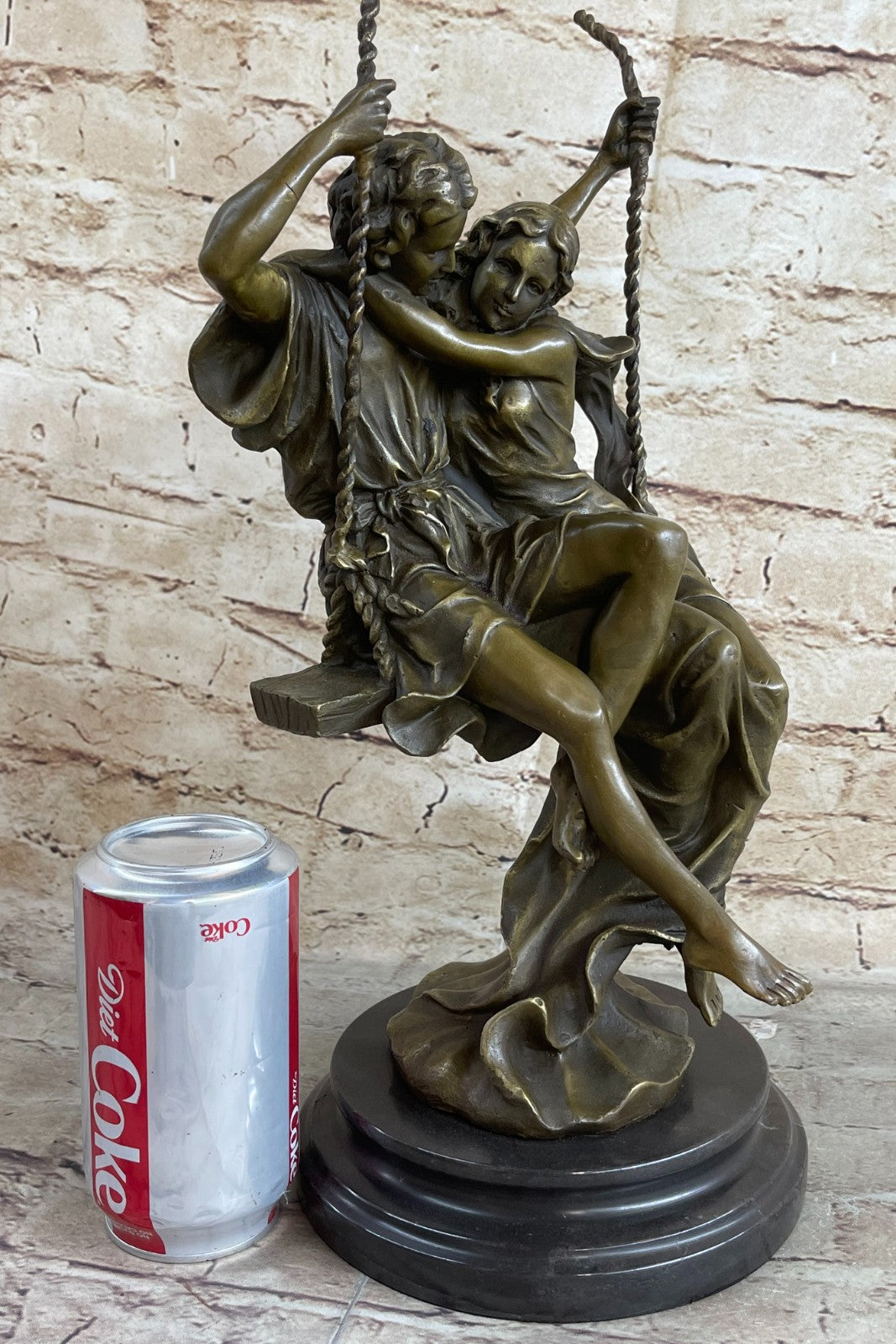 Handcrafted Detailed Museum Quality Artwork by Cesaro Bronze Sculpture Figure