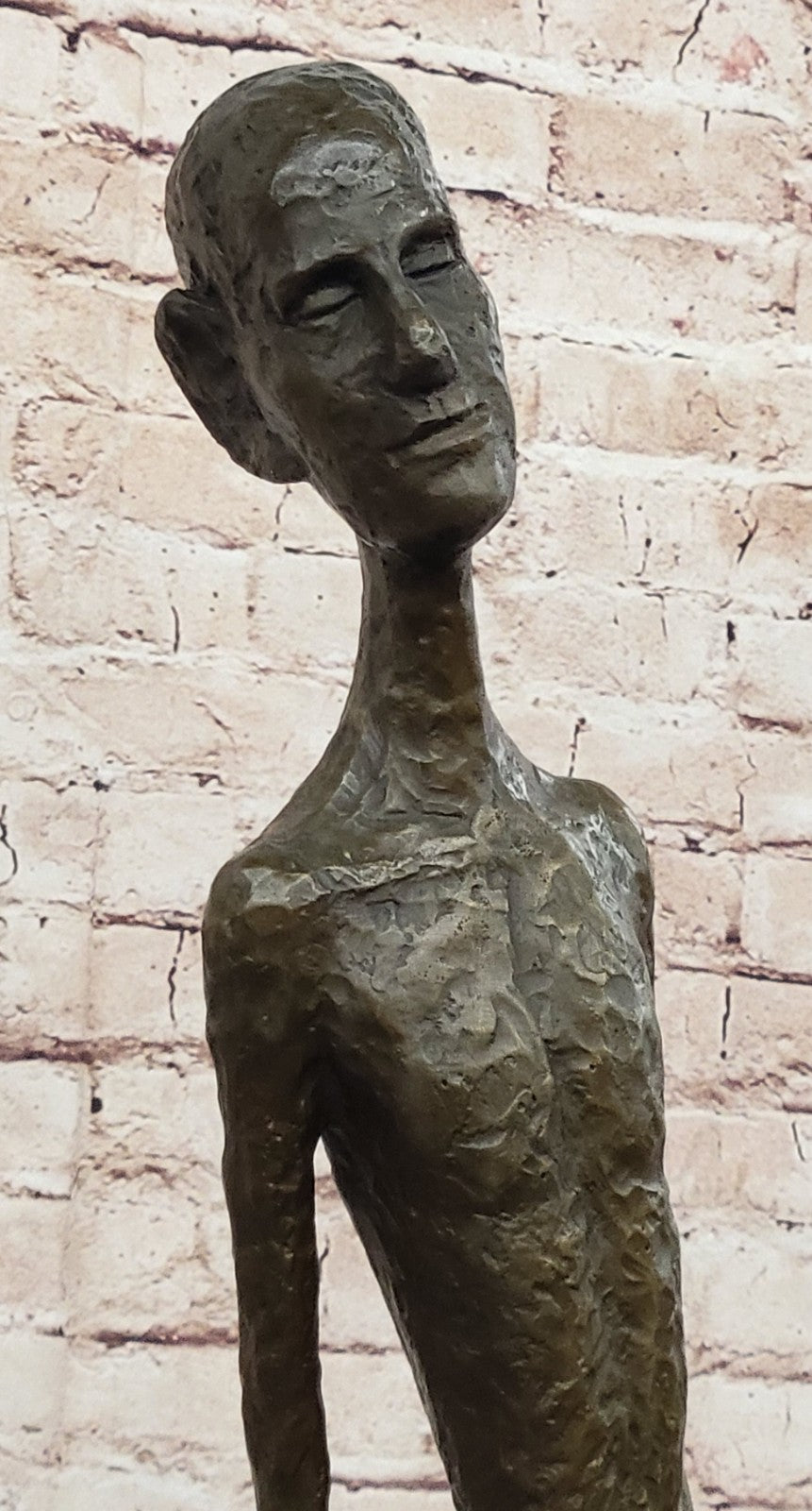 Bronze Sculpture Massive Bronze Masterpiece by cometti Nude Male Statue Art Sale