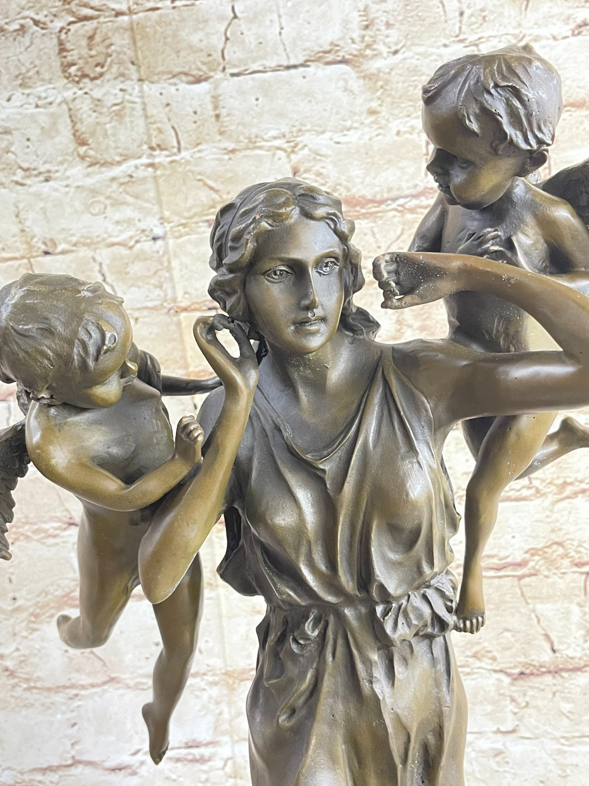 Fine Art Mother and Child Museum Quality Classic Artwork Bronze Sculpture Sale