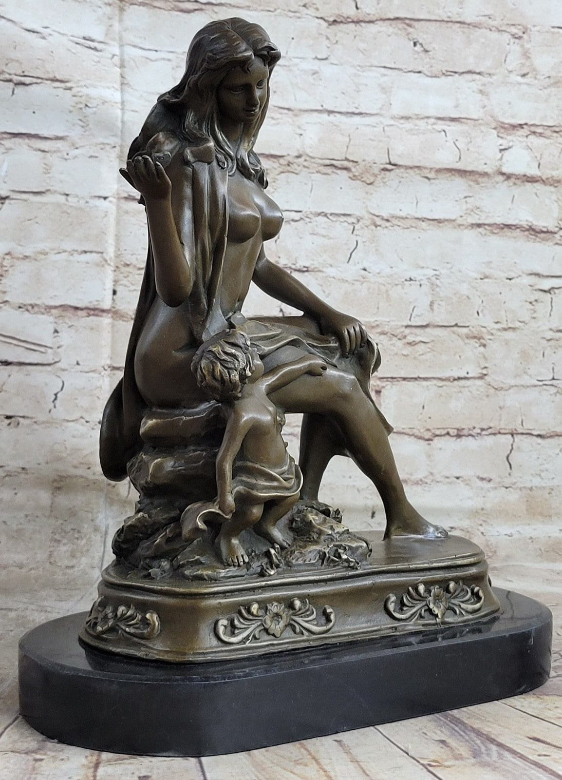 Original Milo Nude Abstract Female Bronze Sculpture Sexy Figurine Hotcast
