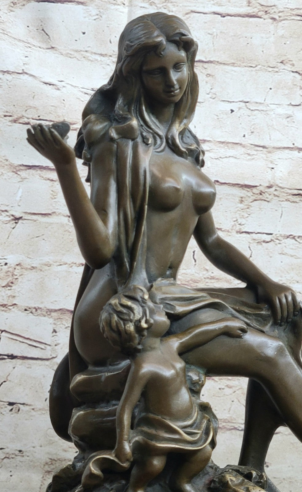 Original Milo Nude Abstract Female Bronze Sculpture Sexy Figurine Hotcast