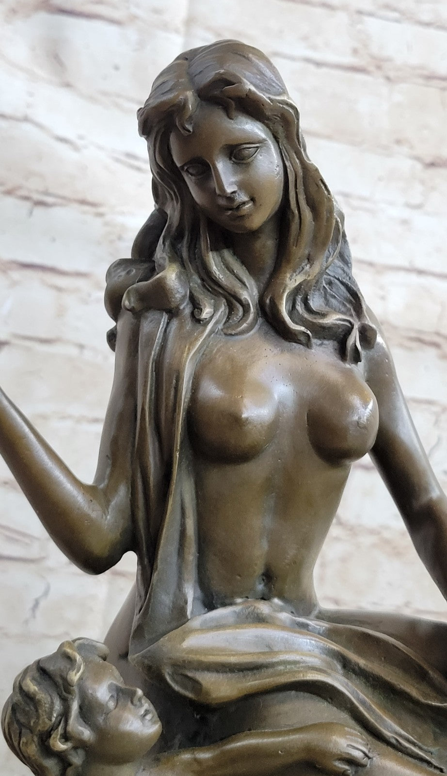 Original Milo Nude Abstract Female Bronze Sculpture Sexy Figurine Hotcast