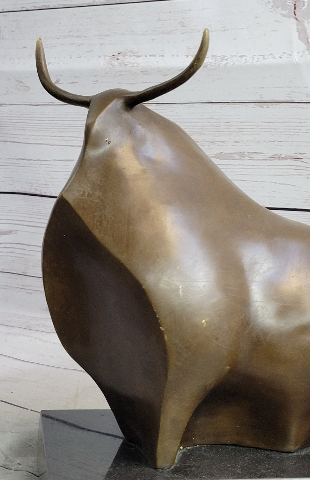 Bronze Sculpture Collectible Home Office Decoration Botero Bull Sale Figurine