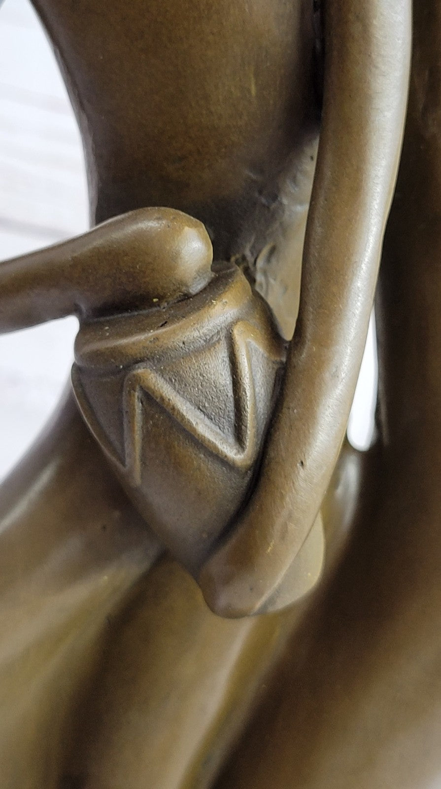 Art Deco Modern Bronze Sculpture Statue Figure Abstract Dancers Couple Decor