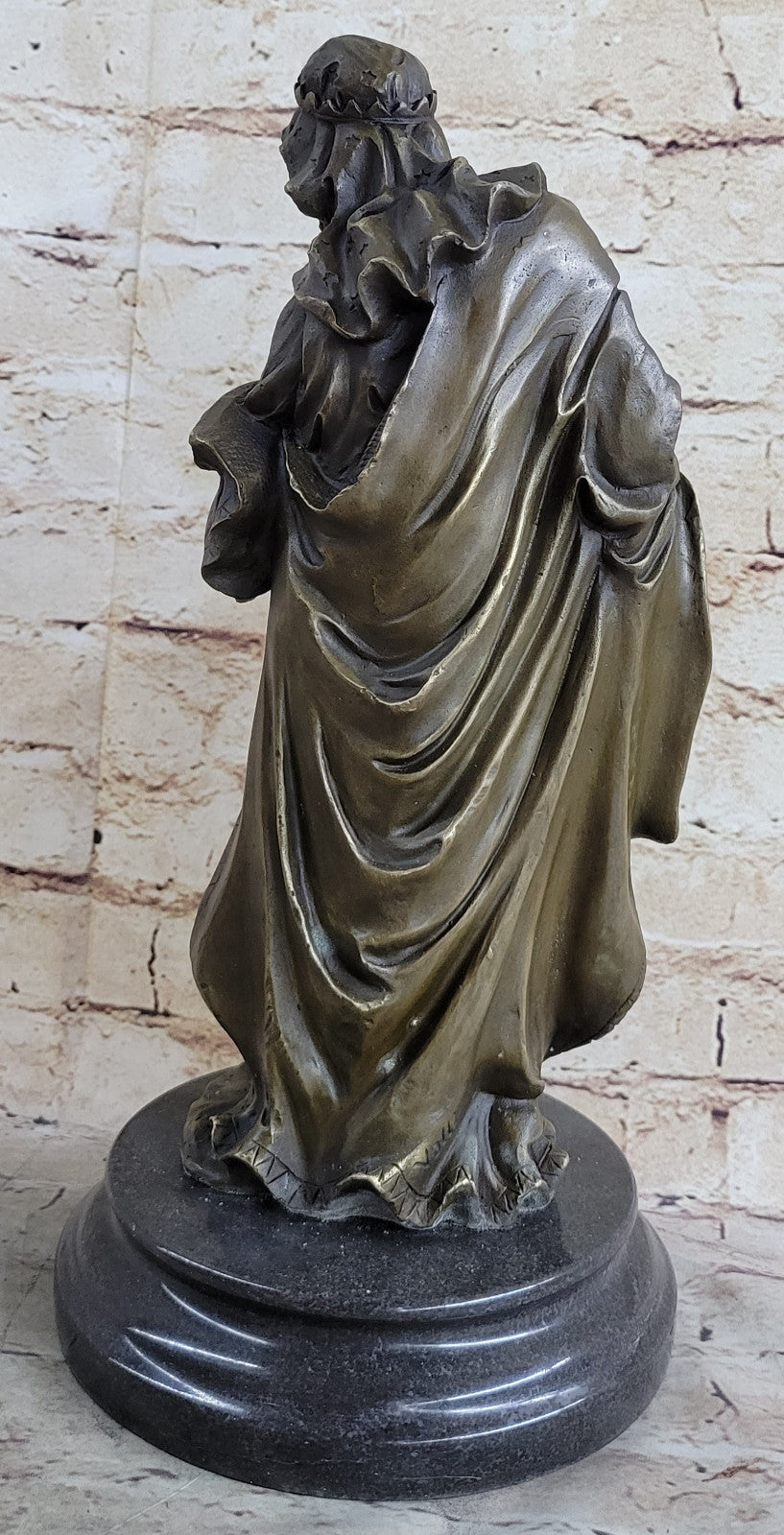 Handcrafted bronze sculpture SALE Religi Religious Church Man Wise Holly Christ