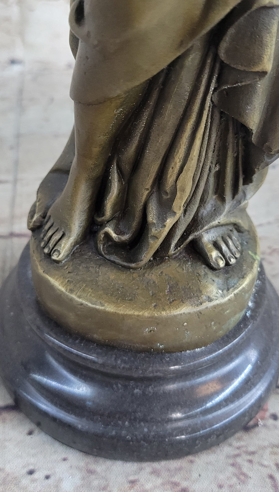 HAWAIIAN GIRL ART DECO NOUVEAU BRONZE SCULPTURE MOREAU STATUE FIGURE FIGURINE