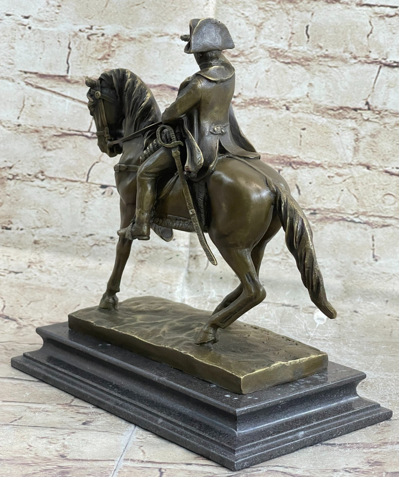 Hand Made Detailed Aldo Vitaleh French Artist Bronze Sculpture Classic Artwork