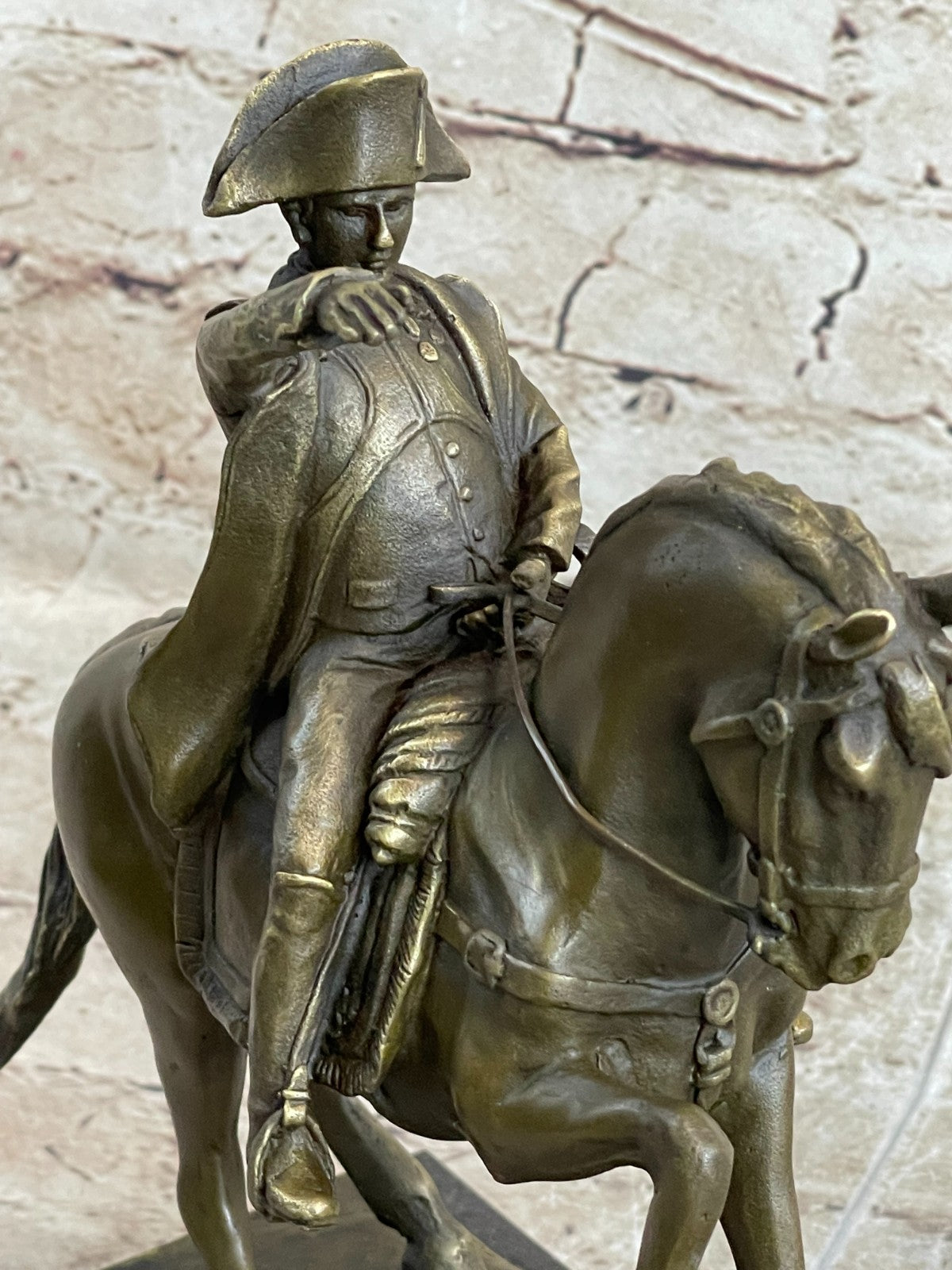 Hand Made Detailed Aldo Vitaleh French Artist Bronze Sculpture Classic Artwork