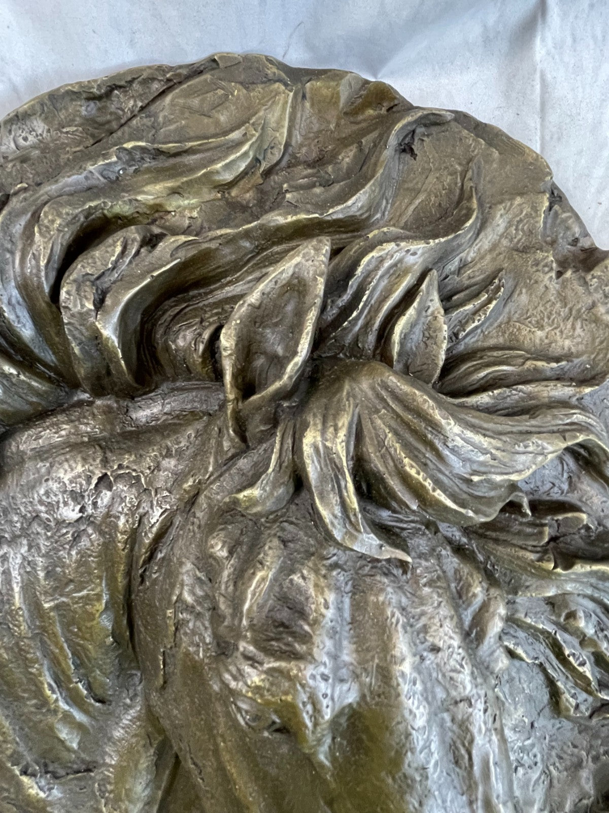Handcrafted bronze sculpture SALE Head Horse Bust Unique Barye Signed Artwork