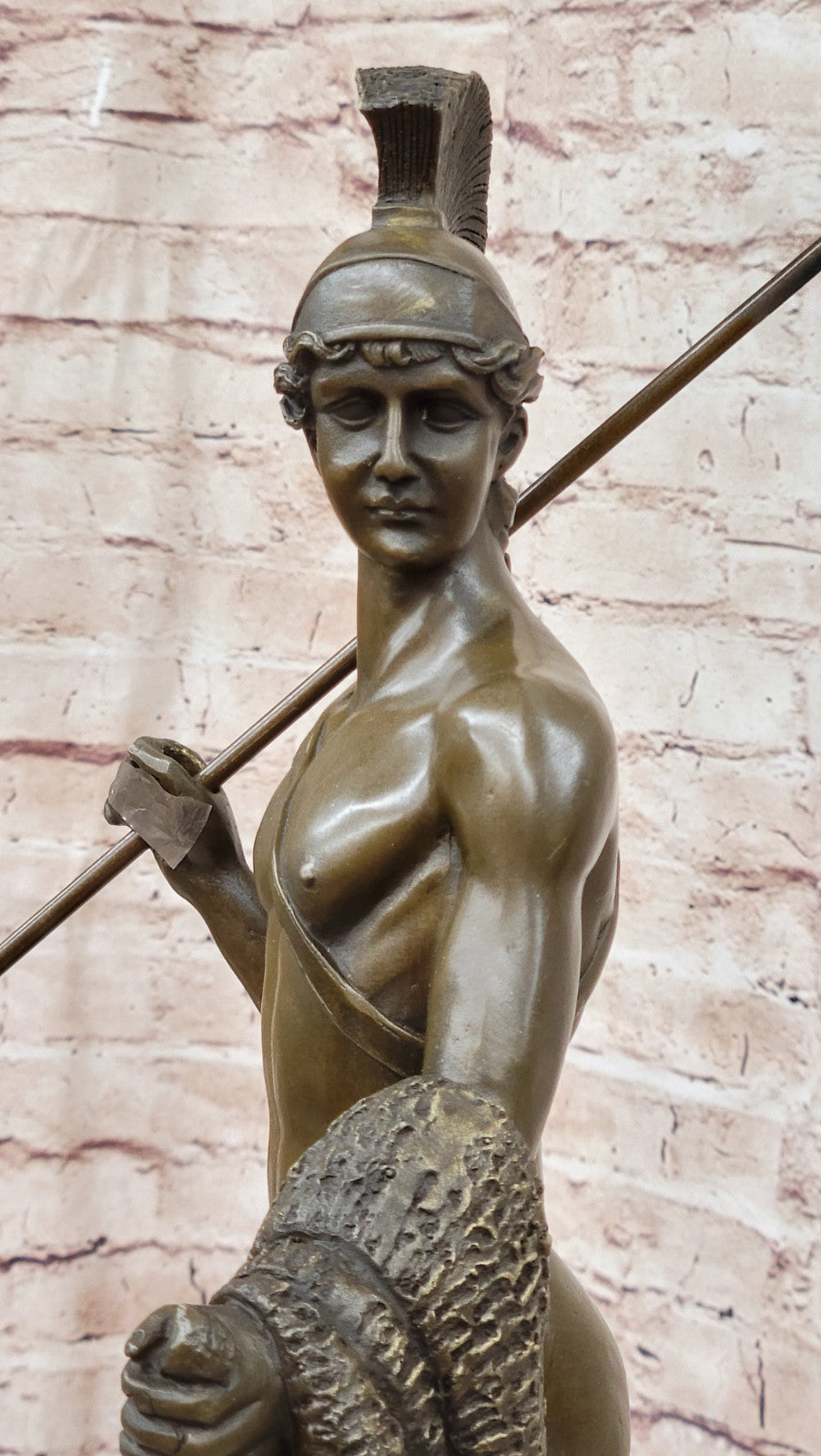 Classic Heroic Figure: Jason and the Golden Fleece Bronze Statue - Lost Wax Method