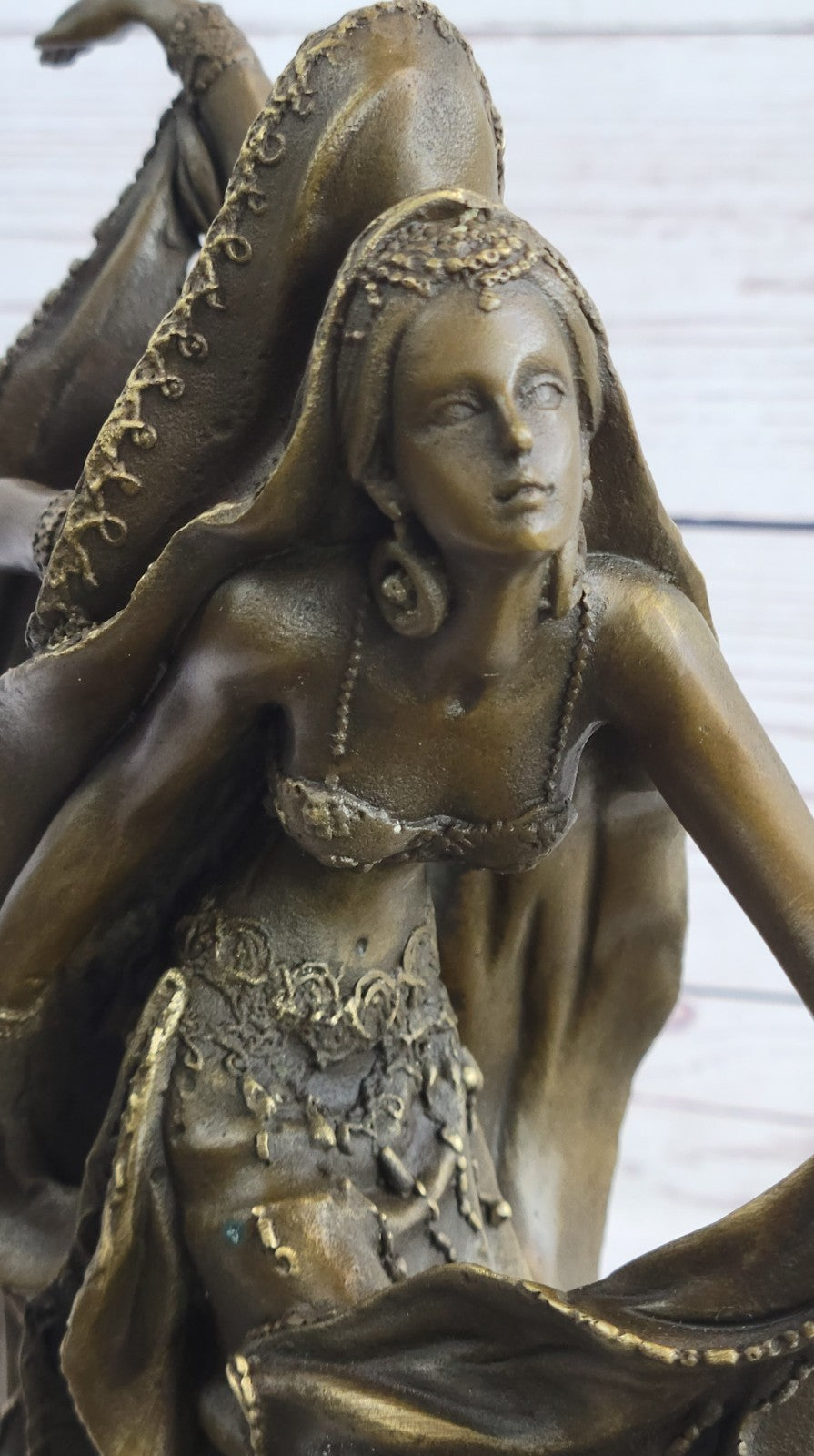 Handcrafted bronze sculpture SALE Vit Aldo By Dancer Twin Quality Museum Signed