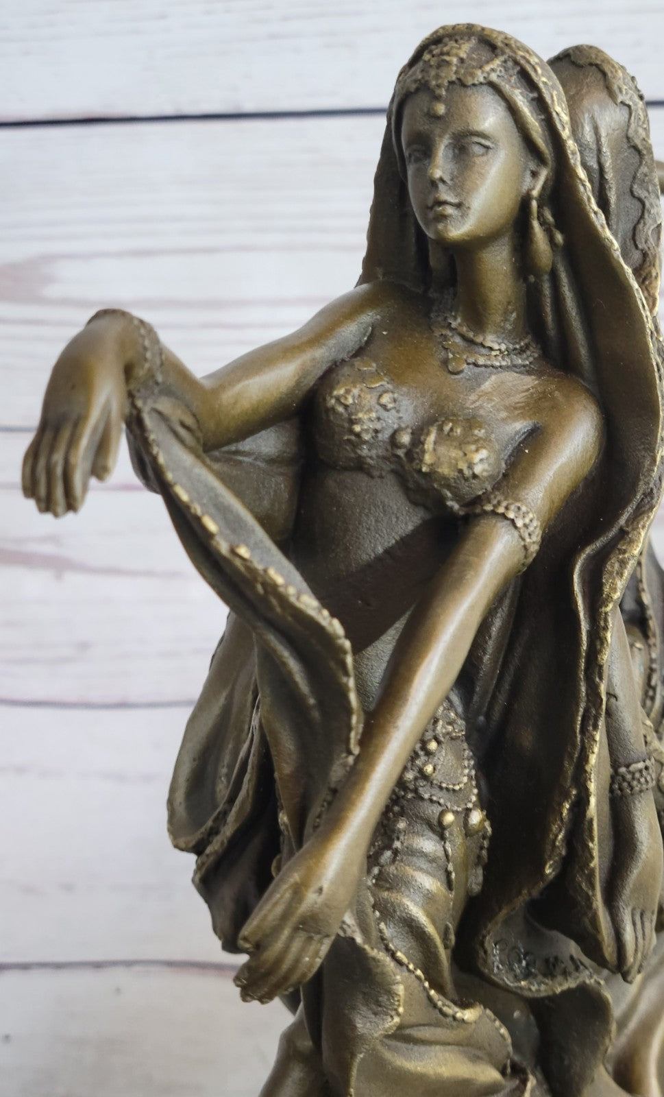 Handcrafted bronze sculpture SALE Vit Aldo By Dancer Twin Quality Museum Signed