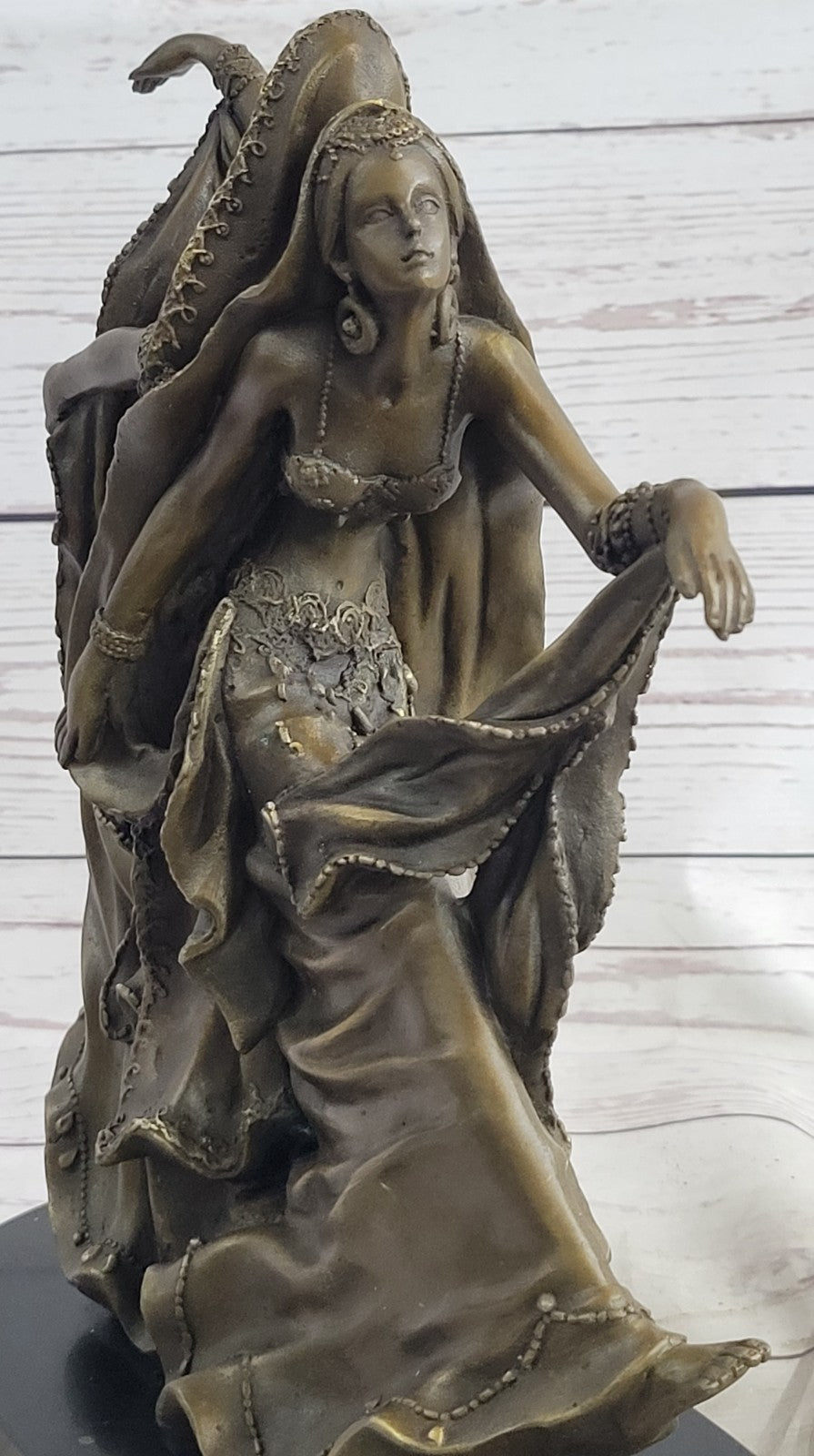 Handcrafted bronze sculpture SALE Vit Aldo By Dancer Twin Quality Museum Signed