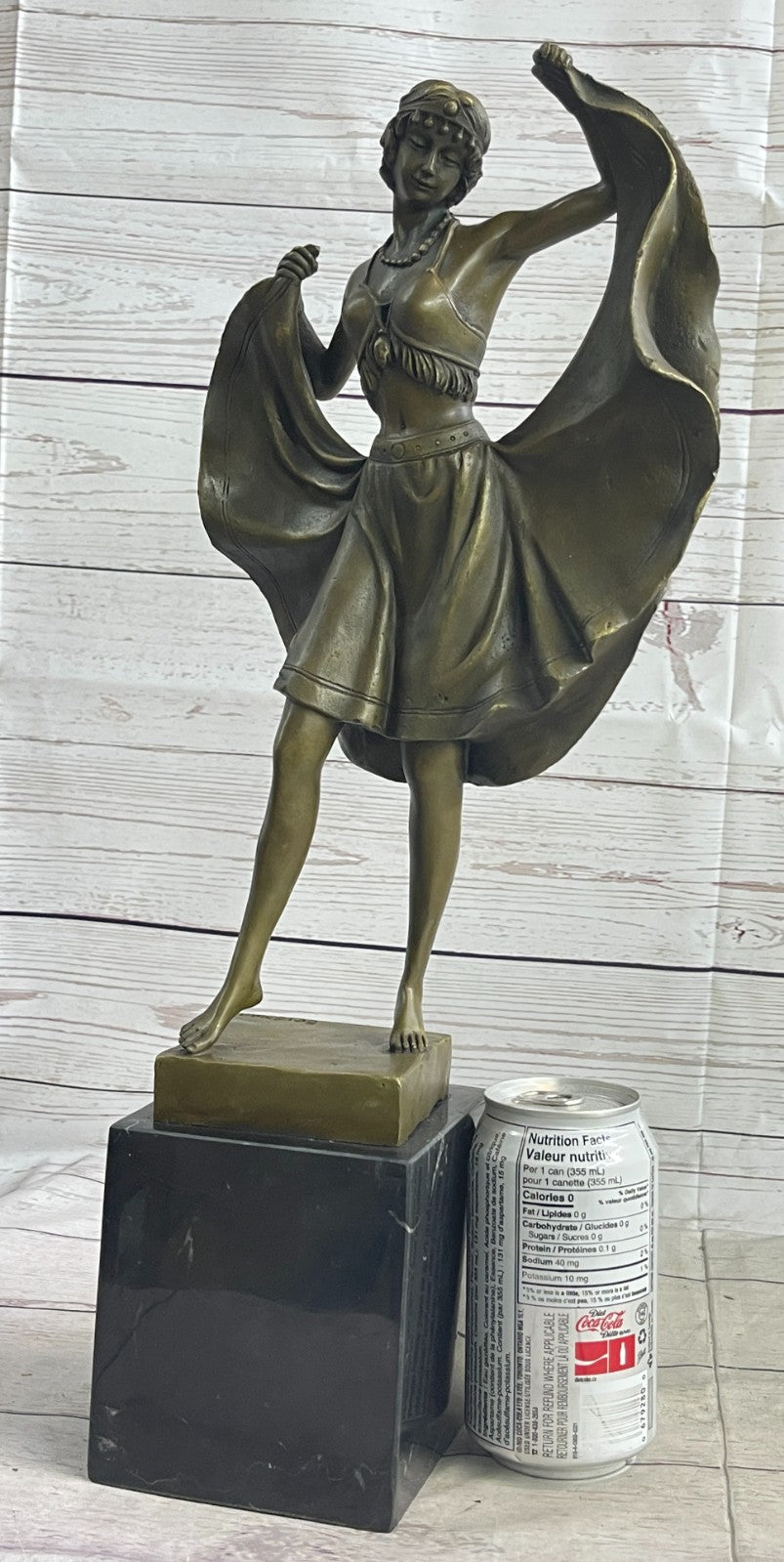 Orientalist Austrian Bergman Bronze Sculpture Handcrafted Naughty Statue Art