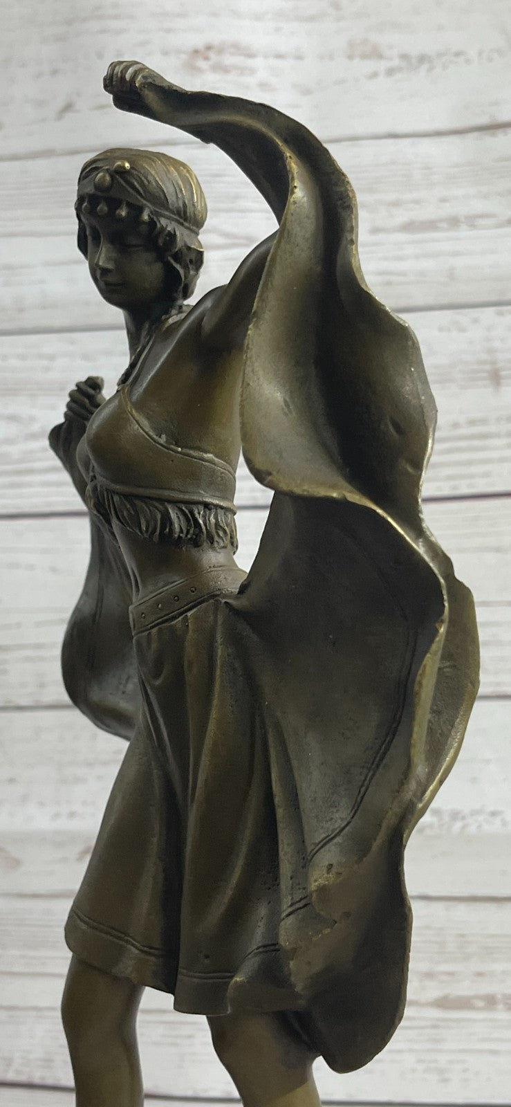 Orientalist Austrian Bergman Bronze Sculpture Handcrafted Naughty Statue Art