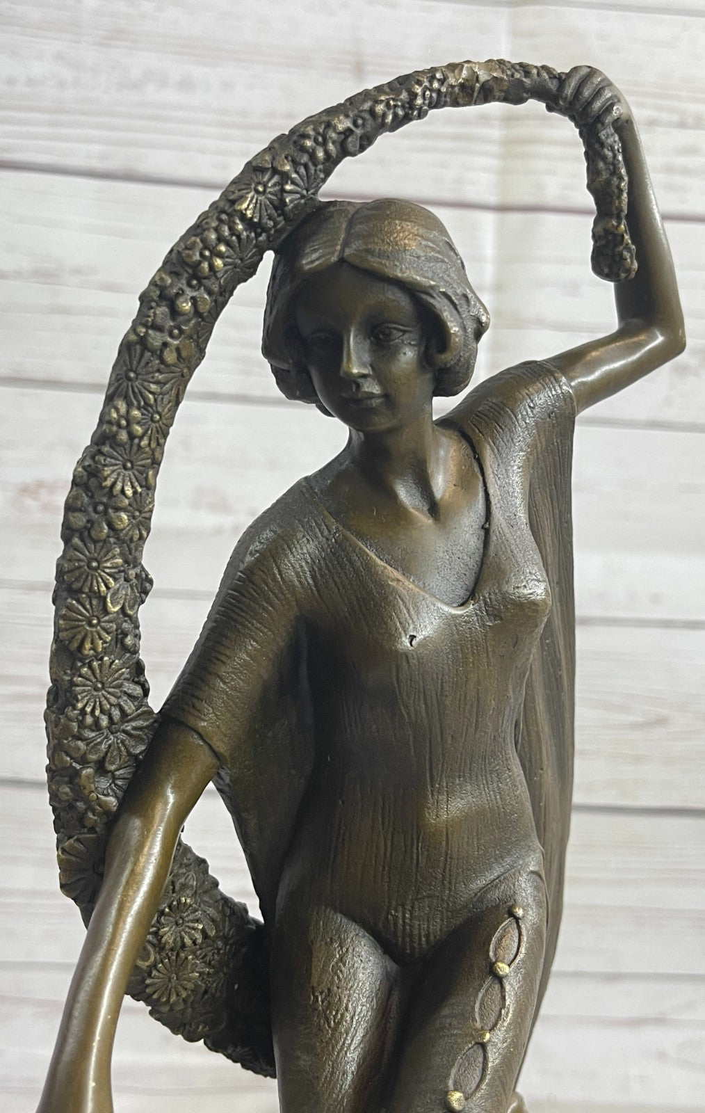 Art Deco Style by Guirande Flapper Dancer Hot Cast Detailed Bronze Figurine Sale