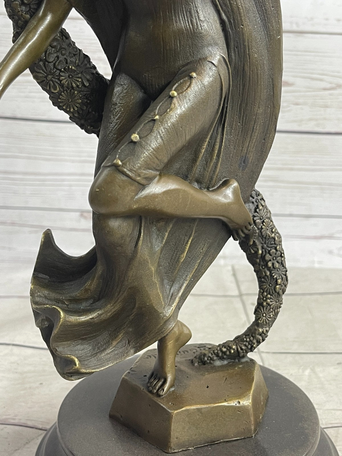 Art Deco Style by Guirande Flapper Dancer Hot Cast Detailed Bronze Figurine Sale